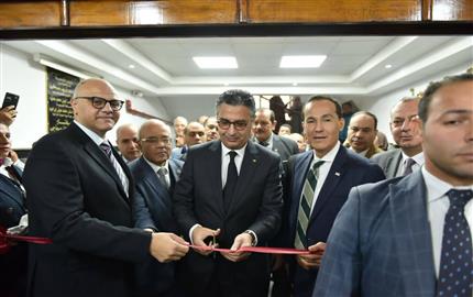 بحضور وزير التموين والمحافظ والفيومي .. افتتاح المركز النموذجي بالغرفة التجارية بالقليوبية