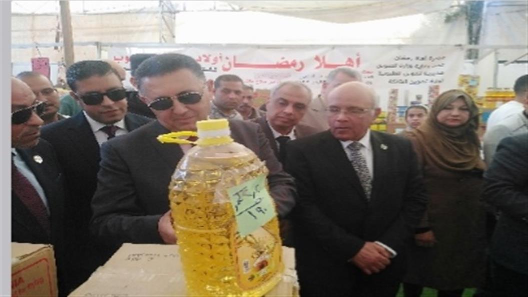 بحضور المحافظ ورئيس الغرفة.. افتتاح معارض «أهلا رمضان» في شبرا والقناطر